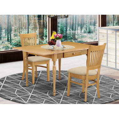 Charlton Home Anay Extendable Rubberwood Dining Set Wayfair